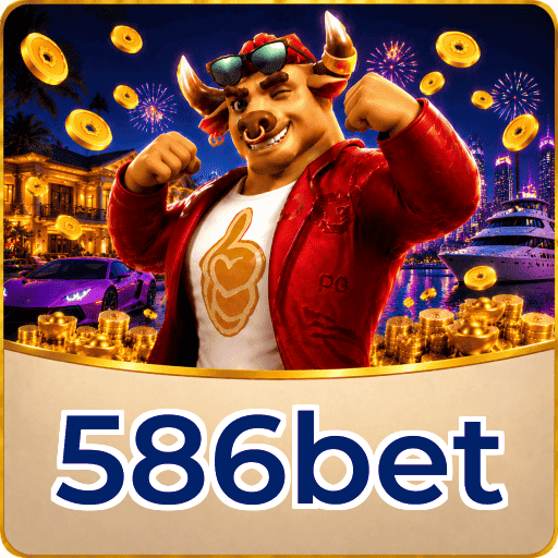 586bet Download Speed Test Logo - Teste de Velocidade Certificado